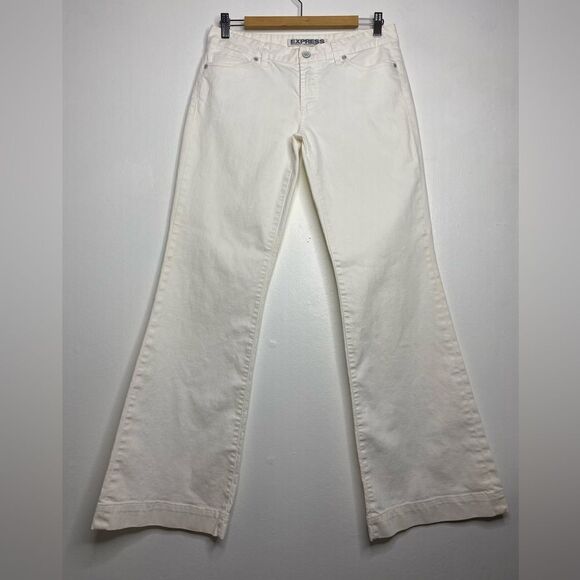 Express Denim - Express Flare leg  Low Rise Jean Size 8 Y2K Western Chic Tall